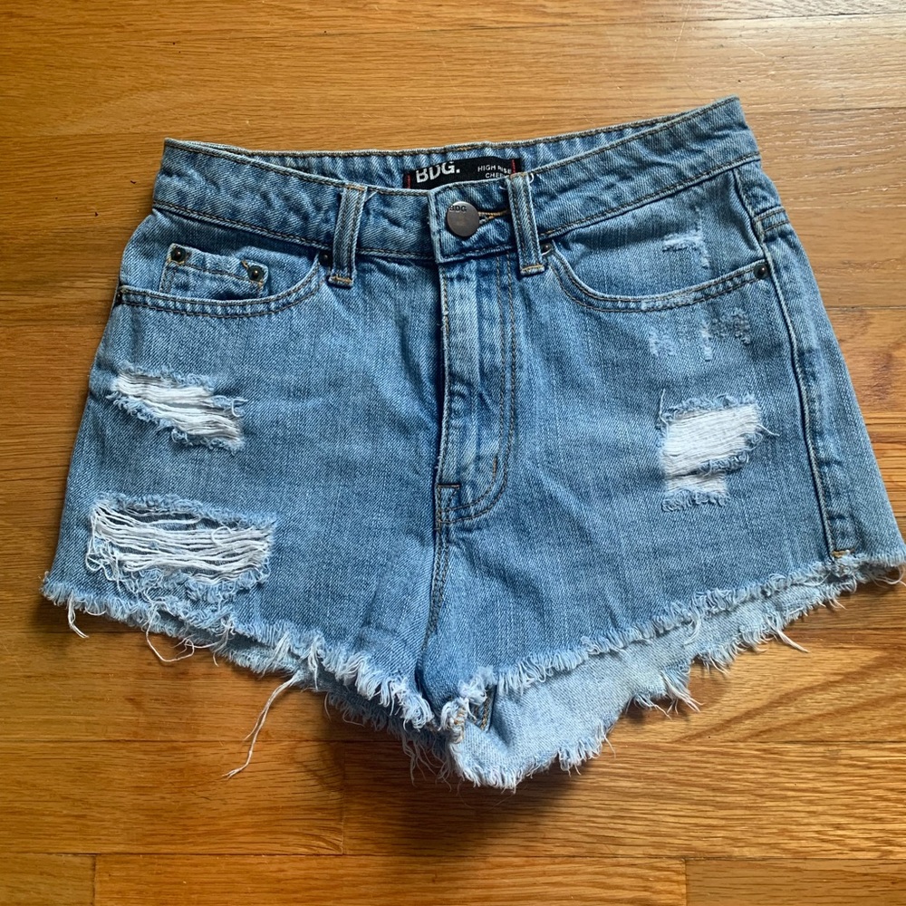BDG denim shorts